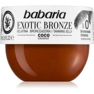 Balsamy i kremy do opalania - Galaretka brązująca Babaria Exotic Bronze Tanning Jelly Coconut SPF0 75 ml (8410412490368) - miniaturka - grafika 1