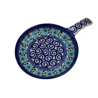 Patelnie - Ceramiczna patelnia duża Ceramika Bolesławiec - miniaturka - grafika 1