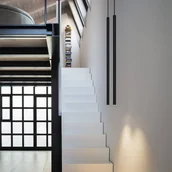 Lampy sufitowe - Ideallux Ideal Lux żyrandol LED Ultrathin Round 100 cm czarny DALI - miniaturka - grafika 1