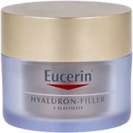 Kremy do twarzy - Eucerin Hyaluron Filler + Elasticity Night Cream Krem na Noc 50 ml - miniaturka - grafika 1
