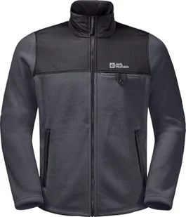 Jack Wolfskin Polar męski DNA Grizzly Fz M ebony r. S 1709982_6230 - Bluzy męskie Jack Wolfskin Polar męski DNA Grizzly Fz M ebony r. S 1709982_6230 - Bluzy męskie - miniaturka - grafika 1