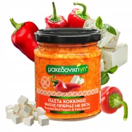 Pasty warzywne - Grecka oryginalna pasta z pieczonej papryki z serem feta 200g antipasti - miniaturka - grafika 1