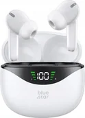 Ładowarki samochodowe - Słuchawki Blue Star Blue Star słuchawki bezprzewodowe stereo TWS T60 białe - miniaturka - grafika 1
