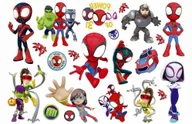 Zabawki kreatywne - Tatuaże dla dzieci zmywalne dziecięce Spiderman Spidey H2 - miniaturka - grafika 1