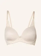 Biustonosze - Triumph Biustonosz Usztywniany Aura Spotlight beige - miniaturka - grafika 1