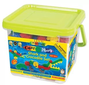 Morphun Klocki Gearphun Rekin i Krokodyl - 200 el. MO-0158BX - Klocki - miniaturka - grafika 1