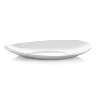 Talerze - Talerz płytki Prometeus 27 x 24 cm biały - miniaturka - grafika 1