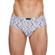 Majtki męskie - SLIPY MĘSKIE ATLANTIC CLASSIC MP1467 JASNO-SZARE 2PAK XXL - miniaturka - grafika 1