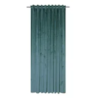 Zasłony - Zasłona welurowa Tony niebieska 200 x 280 cm na taśmie Inspire - miniaturka - grafika 1