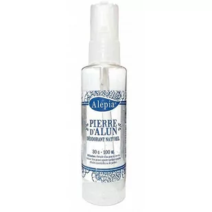 Naturalny dezodorant ałun w sprayu 100ml Alepia - Dezodoranty i antyperspiranty męskie - miniaturka - grafika 1