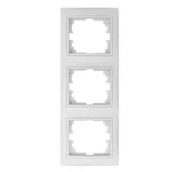 Klawisze i ramki - KANLUX Ramka potrójna pionowa DOMO 01-1530-002 bi 24768 - miniaturka - grafika 1