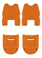 Sprzęt wspinaczkowy - Podkładki przeciwśnieżne Climbing Technology Antibott Nevis Flex - orange - miniaturka - grafika 1