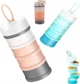 Akcesoria do karmienia - Regulowany pojemnik na mleko w proszku 4 komory 67N - miniaturka - grafika 1