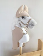 Zabawki i gry sportowe - Zestaw dla Hobby Horse A4: derka + nauszniki - beżowy - miniaturka - grafika 1