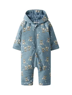 NAME IT Kombinezon zimowy 13245839 Niebieski Regular Fit - Kombinezony dla dzieci - miniaturka - grafika 1