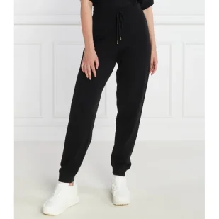 Pinko Spodnie dresowe | Regular Fit - Dresy damskie - miniaturka - grafika 1