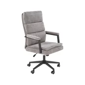 Fotele i krzesła biurowe - Fotel Obrotowy Pracowniczy Adriano Popielaty Halmar - miniaturka - grafika 1