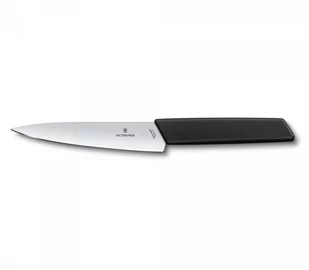Victorinox Nóż uniwersalny Swiss Modern 15 cm czarny 6.9013.15B - Noże kuchenne - miniaturka - grafika 1