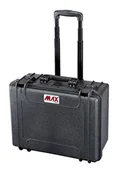 Walizki - Max Męska walizka uszczelniająca MAX465H220TR czarna, 465 x 335 x 220 mm - miniaturka - grafika 1