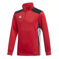 Odzież sportowa dziecięca - Adidas, Bluza sportowa dziecięca, Regista 18 TR Top sportowy, czerwony, rozmiar 116 - miniaturka - grafika 1