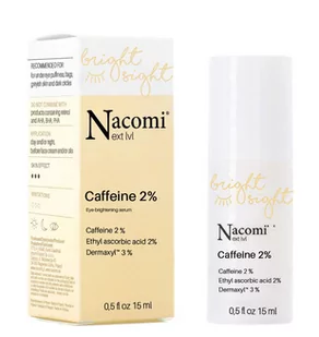 Nacomi Next Level, rozświetlające serum pod oczy z kofeiną 2%, 15ml - Serum do twarzy - miniaturka - grafika 1