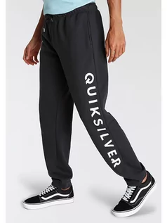 Spodnie sportowe męskie - Quicksilver Spodnie dresowe w kolorze czarnym - grafika 1