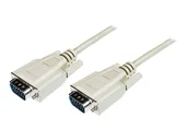 Kable komputerowe i do monitorów - Assmann Kabel Cable VGA HD DSUB 15 1.8m M/M beige - AK-310100-018-E - miniaturka - grafika 1