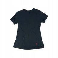 Koszulki i topy damskie - Koszulka T-shirt damski czarny RALPH LAUREN M - miniaturka - grafika 1