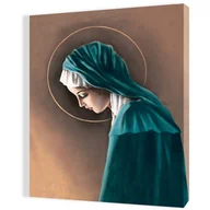 Ikony i obrazy sakralne - Obraz religijny na płótnie Matka Boża - miniaturka - grafika 1