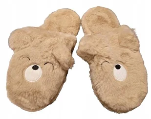 CLEVE Miękkie kapcie damskie łapcie obuwie domowe MISIE r. 36-37 - Kapcie damskie - miniaturka - grafika 1