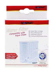 Filtr Scanpart Saeco Aqua Clean do ekspresów ciśnieniowych - Akcesoria i części do ekspresów do kawy - miniaturka - grafika 1