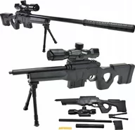 Zabawki militarne - Skleplolki PISTOLET KARABIN NA KULKI PLASTIKOWE I GUMOWE 6MM - miniaturka - grafika 1