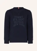 Bluzy dla chłopców - Tommy Hilfiger Bluza Nierozpinana blau - TOMMY HILFIGER - miniaturka - grafika 1