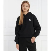 Bluzy damskie - Karl Lagerfeld Bluza ikonik 2.0 | Regular Fit - miniaturka - grafika 1
