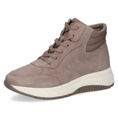 Kozaki damskie - Caprice Damskie buty 9-25203-45, modne kozaki, taupe Comb, 36 EU, Taupe Comb, 36 EU - miniaturka - grafika 1