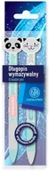 Przybory szkolne - Długopis automatyczny wymazywalny z gumowym uchwytem 0,5 mm ASTRAPEN OOPS! Animals 2szt blister - miniaturka - grafika 1