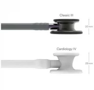 Urządzenia medyczne - Stetoskop Littmann Classic III 5873 Stetoskop internistyczny Smoke, przewód szary, lira smoke, trzonek szaro-fioletowy - miniaturka - grafika 1