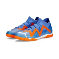 Buty sportowe męskie - Halówki męskie Puma FUTURE MATCH IT niebieskie 10718501-46,5 - miniaturka - grafika 1