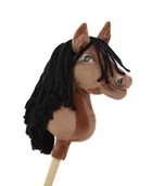 Maskotki i pluszaki - Hobby Horse Mały koń na kiju Premium - gniady A4 - miniaturka - grafika 1