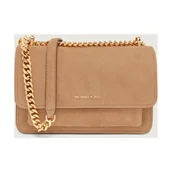 Torebki damskie - Michael Kors Torebka na ramię CLAIRE | zamsz - miniaturka - grafika 1