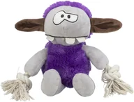 Zabawki dla psów - TRIXIE Potworek zabawka dla psa, plusz/lina 32 cm - fioletowy - miniaturka - grafika 1