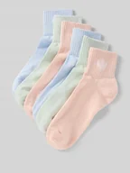 Skarpetki damskie - skarpety z mieszanka bawełny w zestaw 6 par - miniaturka - grafika 1