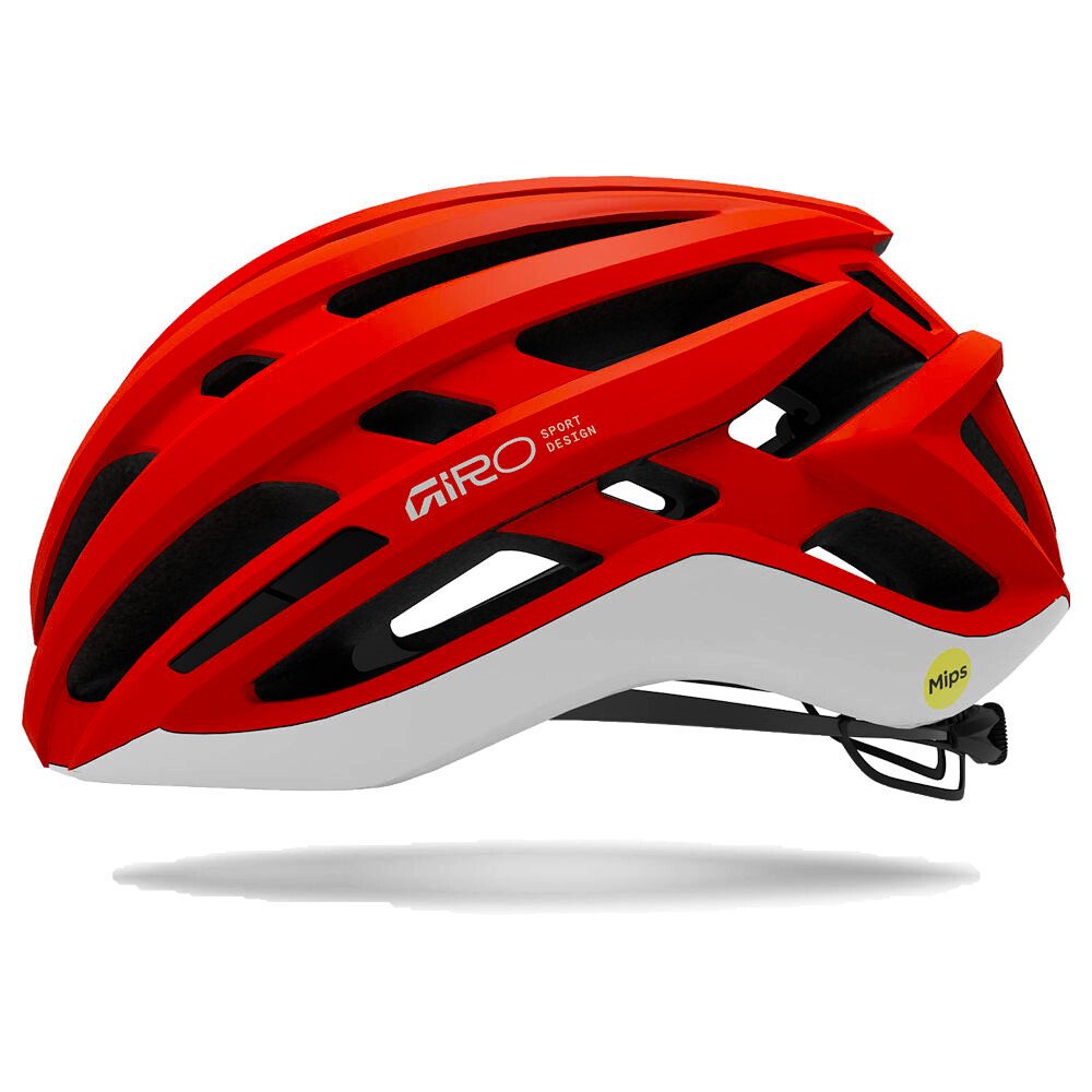 Kask rowerowy Giro Agilis MIPS Mat Flame Red M