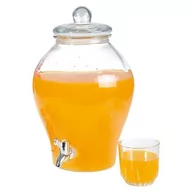 Akcesoria gastronomiczne - Orion Słój słoik z kranikiem do napojów lemoniady 6,5l 123378 - miniaturka - grafika 1