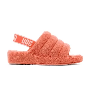 UGG FLUFF YEAH TERRY PEACH BLISS W, klapki damskie 1127116-PBLS 40 - Klapki i japonki damskie - miniaturka - grafika 1
