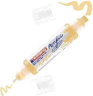 Markery permanentne - Marker akrylowy 3D e-5400 EDDING, podwójny, 2-3 mm, 5-10 mm, żółty pastelowy - miniaturka - grafika 1