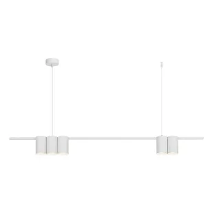 Lampa wisząca (listwa) GENESIS WHITE 5xGU10 - Lampy sufitowe - miniaturka - grafika 1