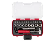 Zestawy narzędziowe - PARKSIDE PARKSIDE Zestaw narzędzi z grzechotką lub z ostrzami do precyzyjnych cięć, 1 zestaw (Zestaw z kluczem grzechotką) 4055334427890 - miniaturka - grafika 1