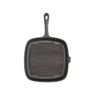 Kitchen Craft Patelnia żeliwna grillowa kwadratowa KCCISQ - Patelnie - miniaturka - grafika 1