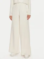 Spodnie sportowe damskie - Guess Spodnie dresowe Olympe V4YB07 KCAY2 Beżowy Relaxed Fit - miniaturka - grafika 1